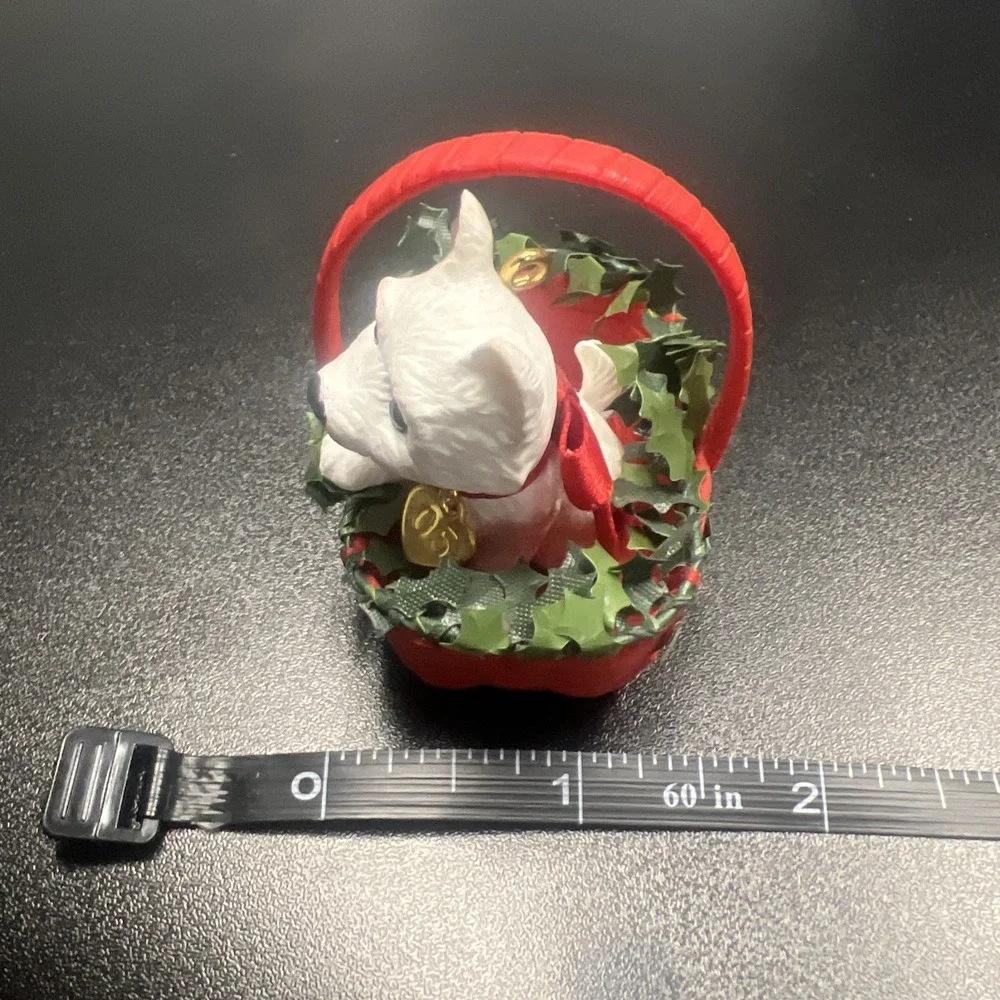 Hallmark‎ 2005 Puppy Love Westie Terrier Dog Ornament No Box